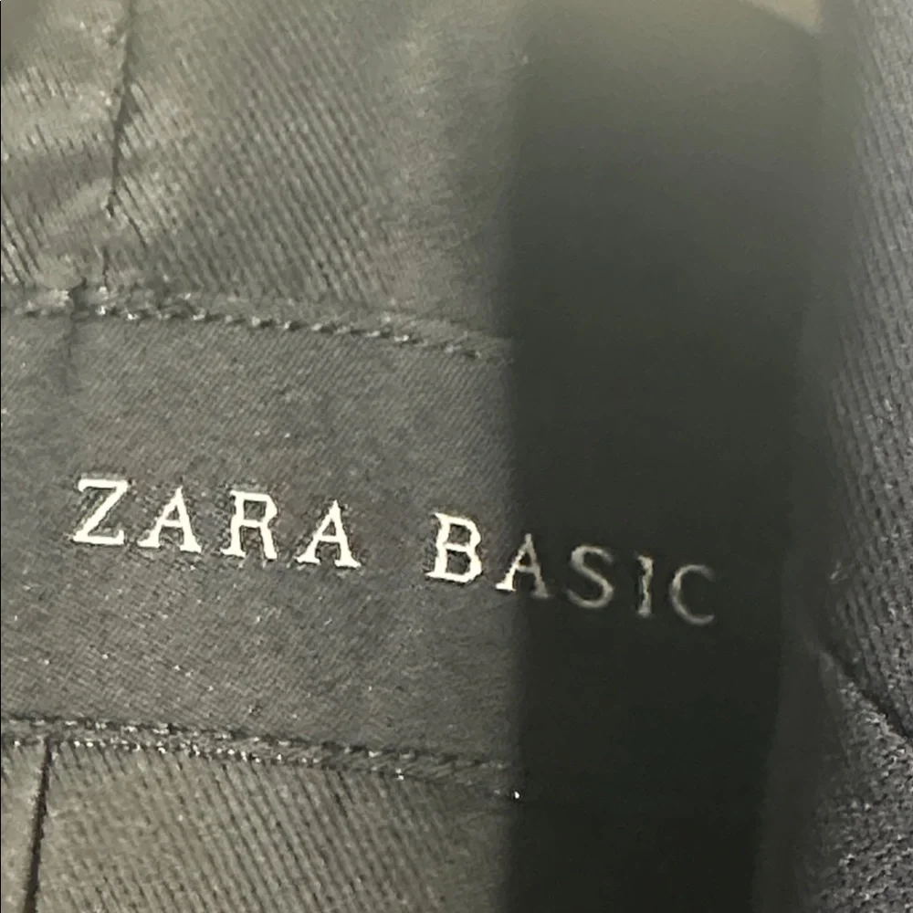 Zara Black double breasted tailored fit lapel collar Blazer  XS. Office, career - Picture 5 of 11